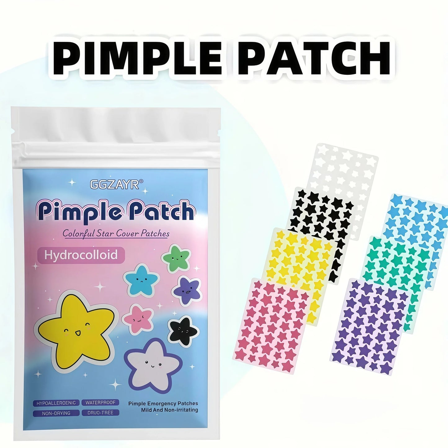 Star Pimple Patches — Hydrocolloid Acne Patches
