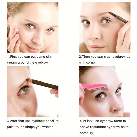 Eyebrow & Face Razor Set