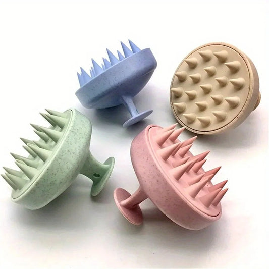 Silicone Shampoo Scalp Massager Brush